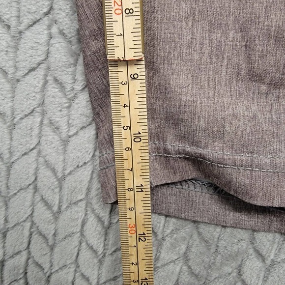 Da Hui Mens Shorts Size 40 Hybrid Collection Heathered Brown No‎ Drawstrings - Picture 5 of 9